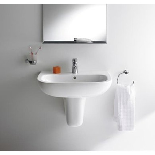 Плитка керамогранит Керамическая раковина 65 см Duravit D-Code 2310650000 для пола