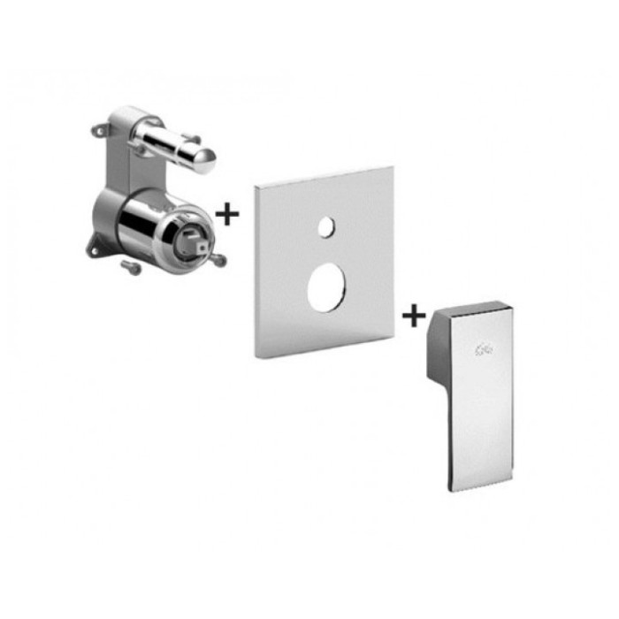 Смеситель Paffoni Level (LESBOX015CR) Смеситель Paffoni Level (LESBOX015CR)