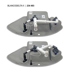 Мойка для кухни Blanco Delta II жасмин 523662