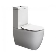 Унитаз напольный-моноблок AxA Glomp белый глянцевый