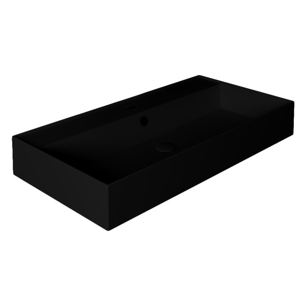 Раковина подвесная Simas Agile Nero Matt 91x46 см (AG91NERO)
