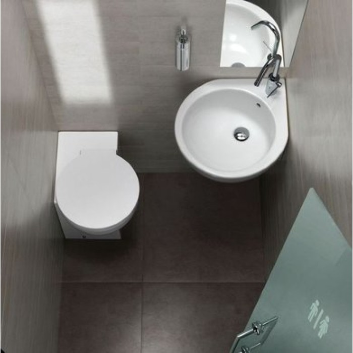 Керамическая раковина 46 см Hatria You&Me, белый (Y0H601)