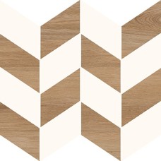 Плитка Opoczno LOVE YOU WHITE FULL MOSAIC SATIN под дерево