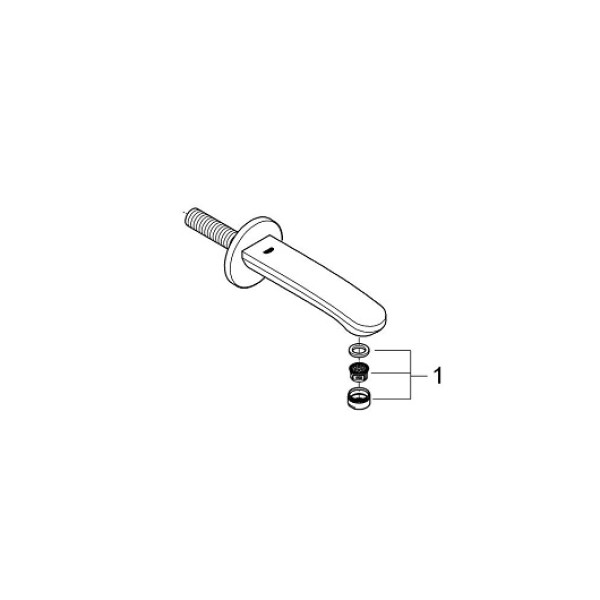 Grohe Eurostyle Cosmopolitan Излив для ванны (13276002)