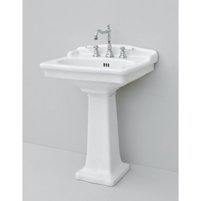 Керамическая раковина 68 см Artceram Hermitage, white glossy (HEL002 01;00)