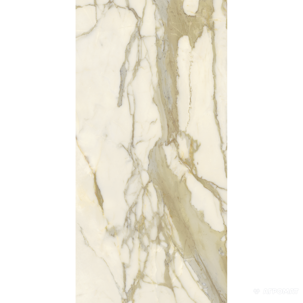 Керамогранит GRANITI FIANDRE Marmi Lab AL CALACATTA LUCIDO 8×1200×600 под мрамор