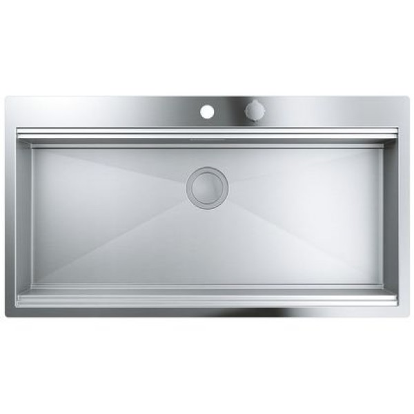 Мойдка для кухни Grohe 1024x560 мм, 1 чаша, матовая, в уровень со столешницей (31586SD0)
