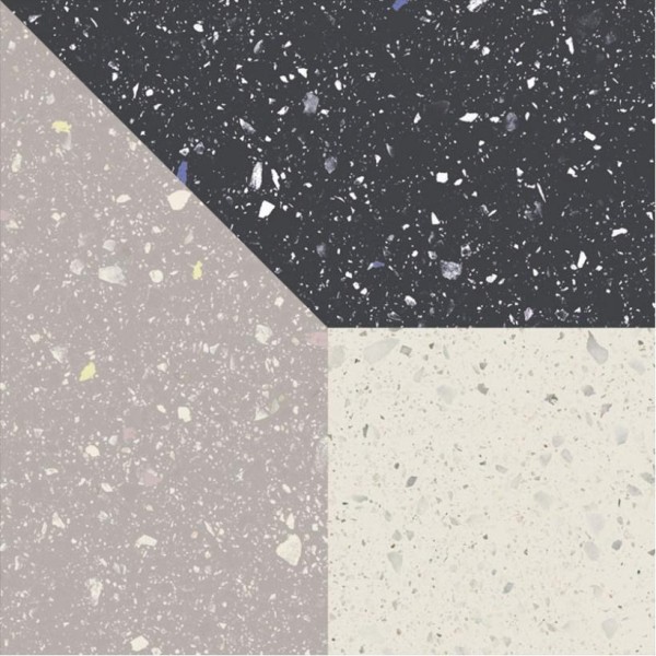 Керамогранит Paradyz MOONDUST COLOUR MIX DEKOR GRES SZKL. MAT. под камень