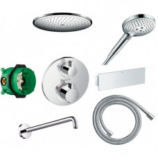 Душевая система Hansgrohe Ecostat Square 2B141218