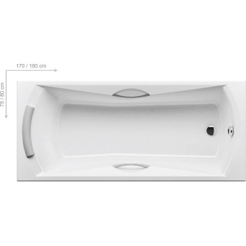 Ванна акриловая Ravak SONATA 180x80