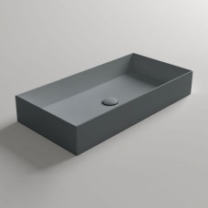 Раковина накладная на столешницу Simas Agile 80x40 см Сemento Matt (AG80CEMENTO)