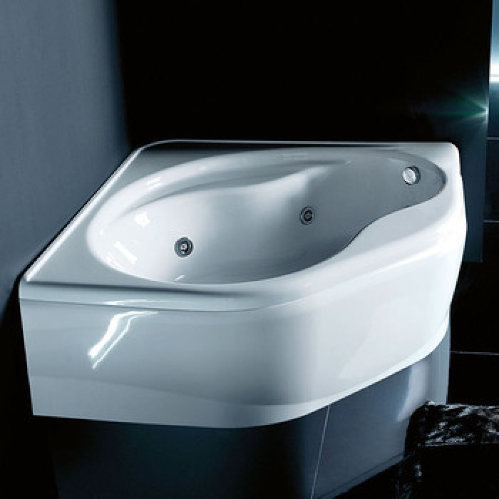 Gruppo Treesse Aurora Ванна угловая в современном стиле 140x140xh58 см
