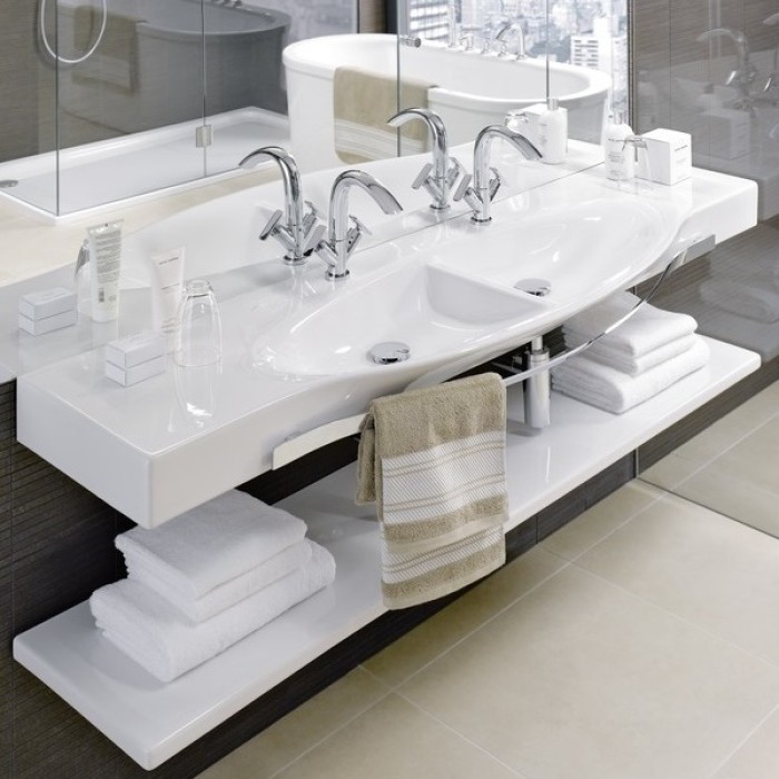 Умывальник двойной Laufen Palace 150 см H8137060001041