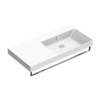 Керамическая раковина 100 см Catalano NEW ZERO, bianco lucido