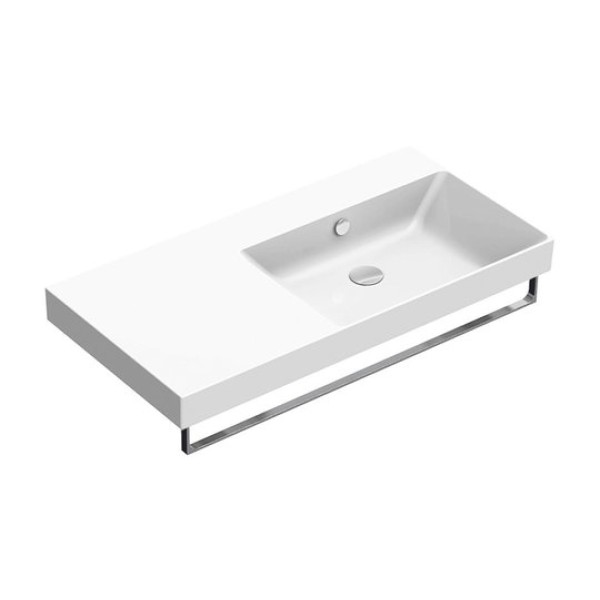 Керамическая раковина 100 см Catalano NEW ZERO, bianco lucido