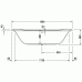 PuraVida ванна прямоугольная 190 см 700183000000000 в интернет-магазине «Estet Room»