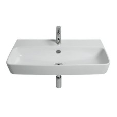 Керамическая раковина 90 см Simas Degrade, bianco glossy DE 12