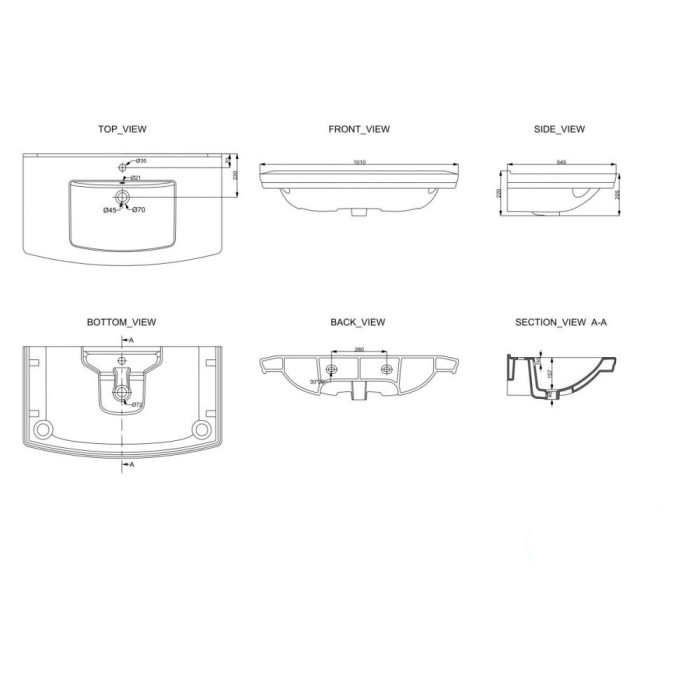 Раковина Devit Retro 1111127 Раковина Devit Retro 1111127