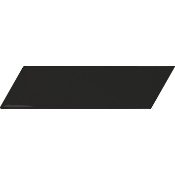 Плитка Equipe Ceramicas 23357 Chevron Wall Black Matt Left 5,2х18,6 см