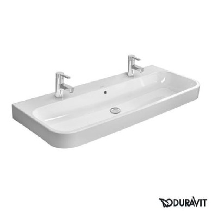Плитка керамогранит Керамическая раковина 120 см Duravit Happy D.2 2318120026 для пола