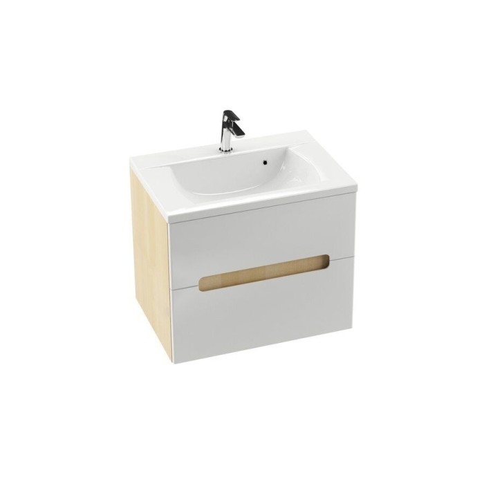Тумба под умывальник Ravak SD- 600 Classic II Береза/Белый