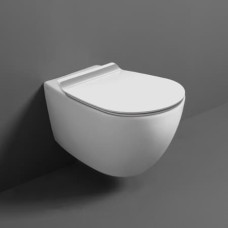 Унитаз подвесной безободковый Simas Vignoni, bianco glossy (VI 18)