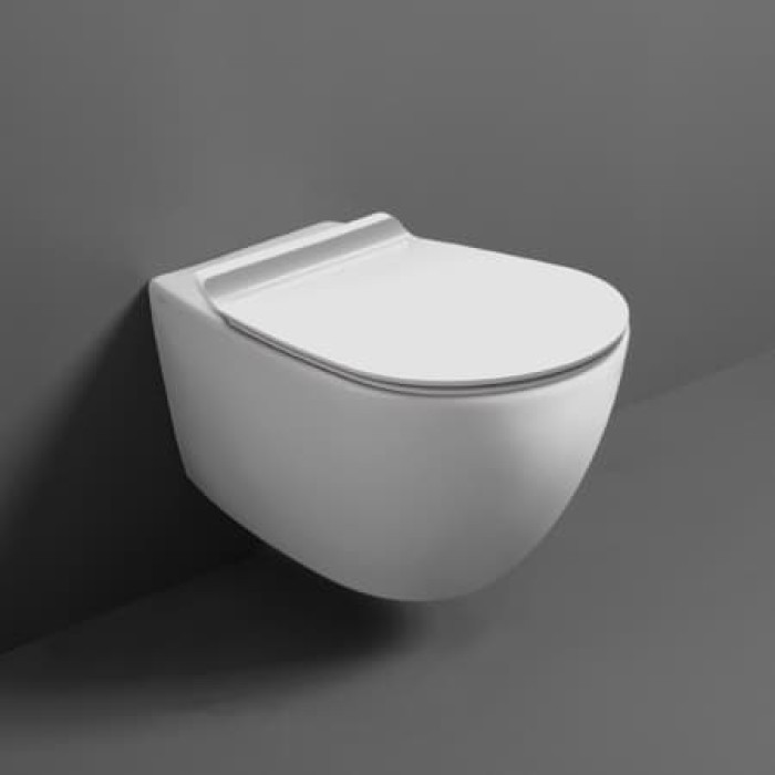 Унитаз подвесной безободковый Simas Vignoni, bianco glossy (VI 18)