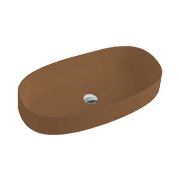 Керамическая раковина 68 см Artceram Cognac, sands ombra bruciata (COL005 19;00)