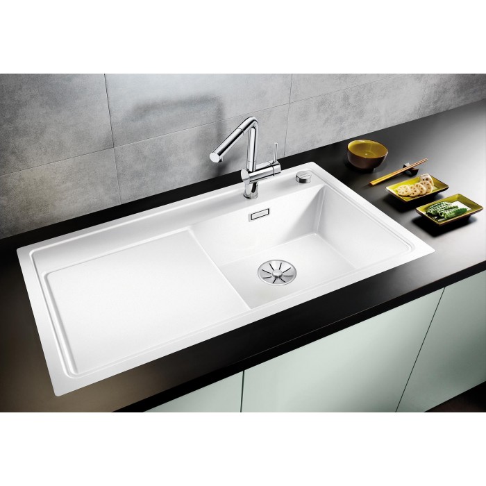 Мойка для кухни Blanco Zenar XL 6 S-F чаша слева белый 523912