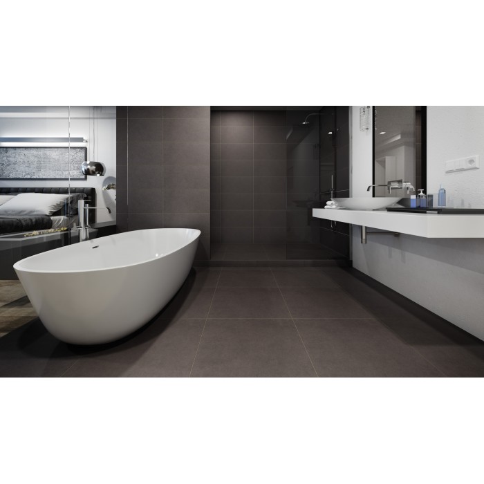 Керамогранит Paradyz INTERO NERO COKOL MAT.
