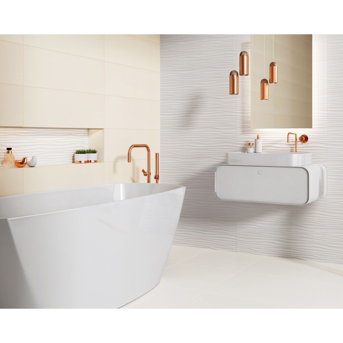 Плитка Paradyz ELANDA BIANCO SCIANA STRUKTURA REKT. под бетон