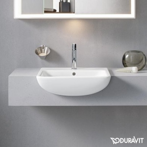Плитка керамогранит Керамическая раковина 55 см Duravit ME by Starck 0378550000 для пола