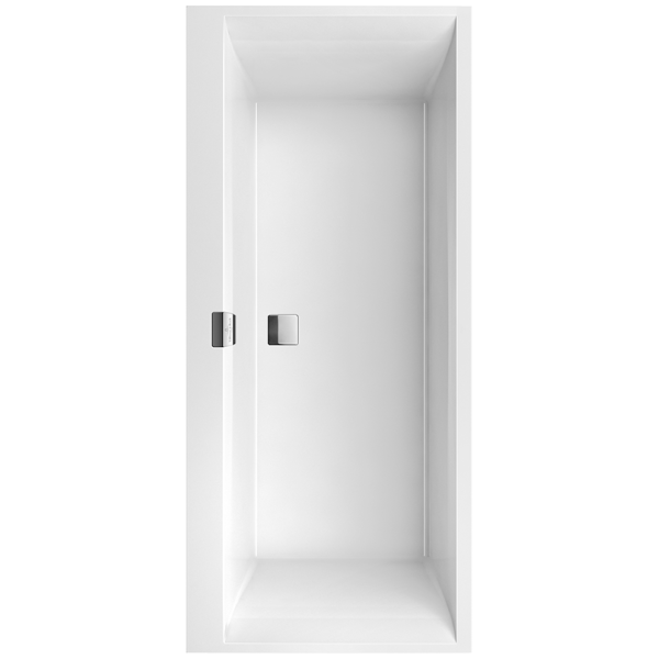 Ванна квариловая Villeroy&Boch Squaro Edge 12 UBQ170SQE2DV-01 + ножки + сифон