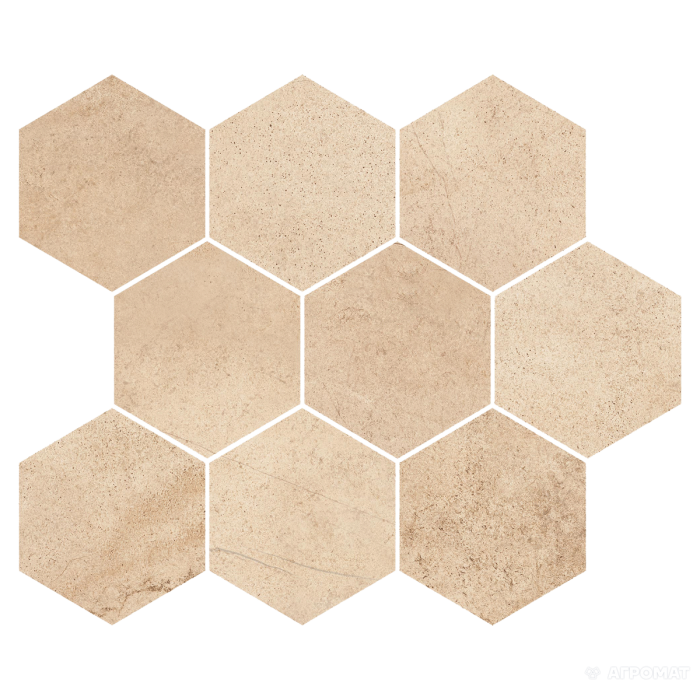 Плитка Opoczno Sahara Desert MOSAIC HExAGON 11×337×280