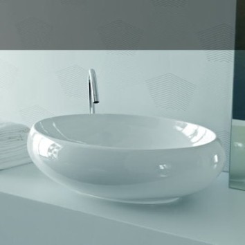 Керамическая раковина 60 см Artceram Tao, white glossy (TOL002 01;00)