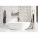 Плитка GOLDEN TILE MARMO BIANCO Chevron G70151 под мрамор