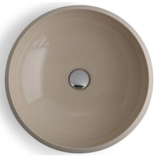 Керамическая раковина 50 см Simas Sharp, champagne glossy SH 01