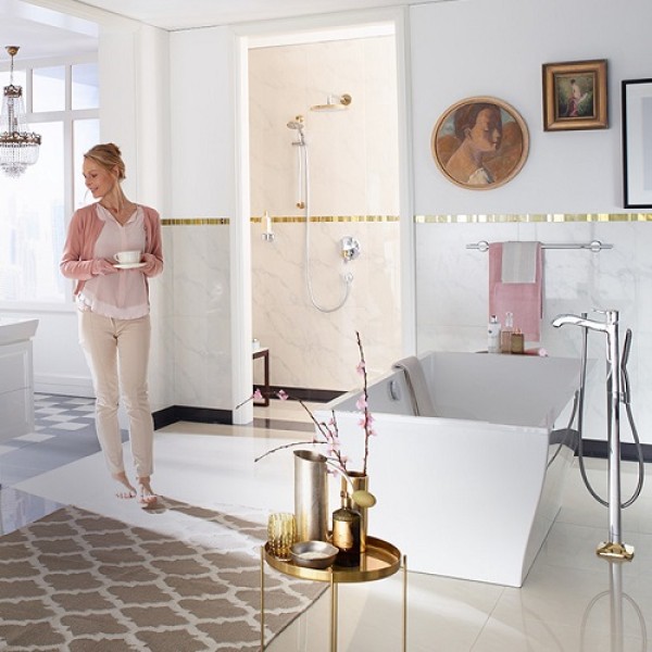 Смеситель для ванны Hansgrohe Metropol Classic 31445090