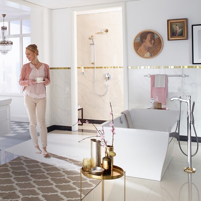 Смеситель для ванны Hansgrohe Metropol Classic 31445090