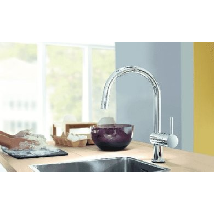 Сенсорный смеситель для кухни Grohe Minta Touch 31358001