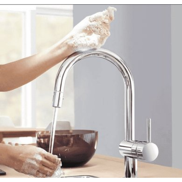 Сенсорный смеситель для кухни Grohe Minta Touch 31358001