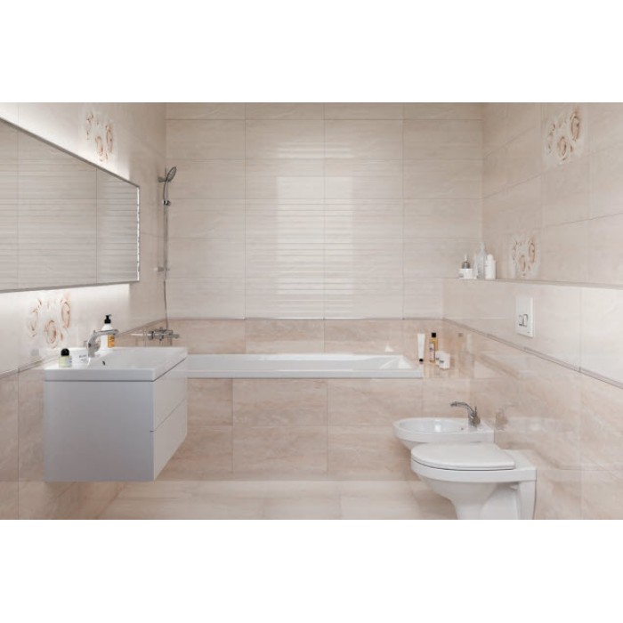 Плитка Opoczno GLASS DARK BEIGE BORDER NEW 2X60 10×20×600