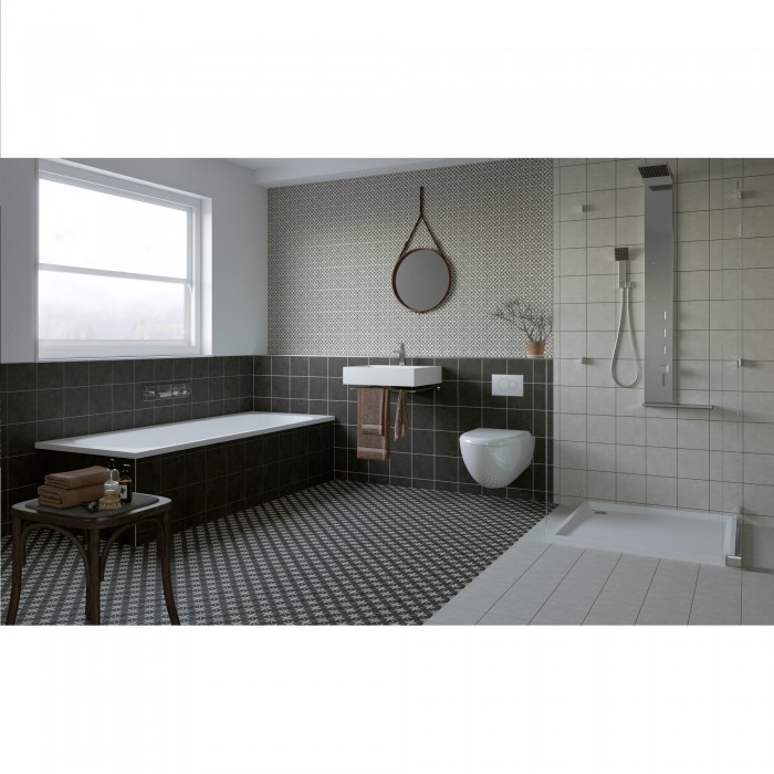 Керамогранит GOLDEN TILE LAURENT Светло-серый 59G180 8×186×186 под бетон