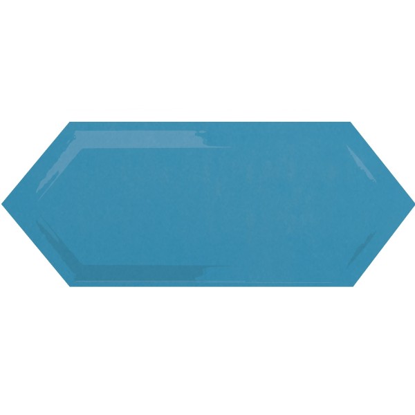 Плитка MONOPOLE CERAMICA CUPIDON TEAL BRILLO BISEL 10×250×100
