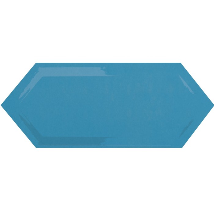 Плитка MONOPOLE CERAMICA CUPIDON TEAL BRILLO BISEL 10×250×100
