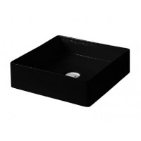Керамическая раковина 38 см Artceram Scalino, black glossy (SCL001 03;00)