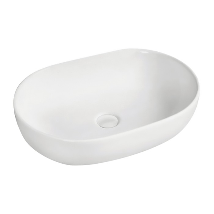 Раковина на столешницу DEVIT LAGUNA 1011110 с керамическим донным клапаном (2 пак)