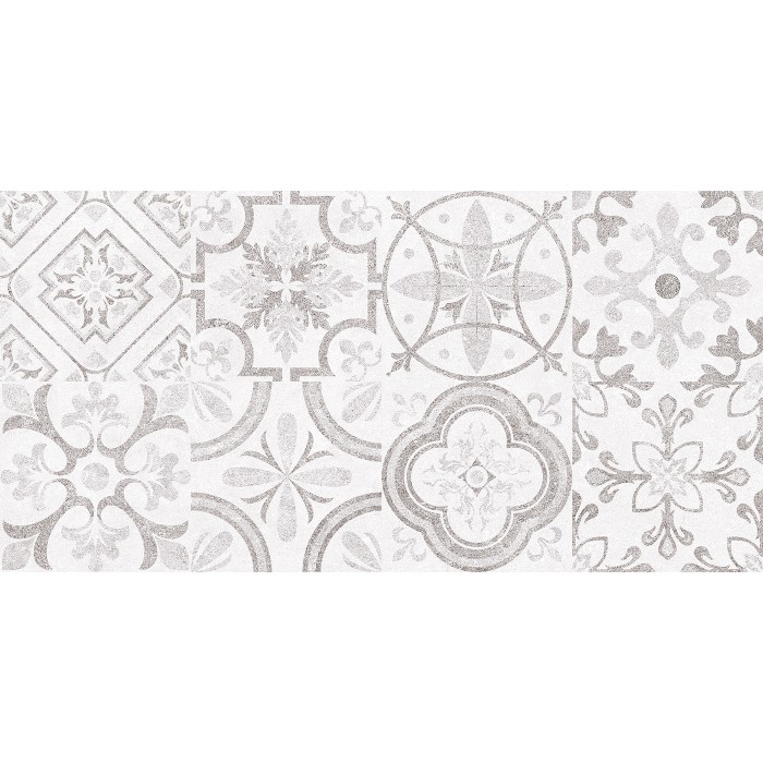 Плитка Cerama Market GOA SUGAR GRIS DEKOR (стіна) 30х60