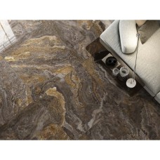 Керамогранит Керамогранит Argenta Ceramica LINZ BROWN PL 10×1200×600 под мрамор