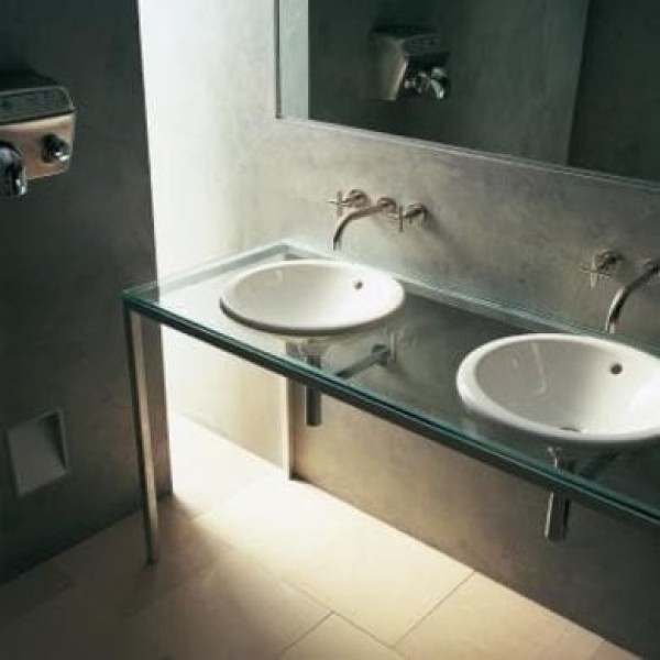 Плитка керамогранит Керамическая раковина 47 см Duravit Architec 0468470000 для пола